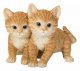Vivid Arts Real Life Playful Ginger Kittens - Size D