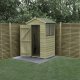 Forest Garden Beckwood Shiplap Pressure Treated 4x3 Apex Shed
