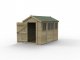 Timberdale 10x6 Tongue and Groove Pressure Treated Apex Wooden Garden Shed (4 Windows / Installation Included)