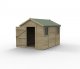 Timberdale 10x8 Tongue and Groove Pressure Treated Apex Wooden Garden Shed (2 Windows)
