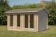 Forest Garden Chiltern 4.0m x 3.0m Apex Double Glazed Log Cabin (Felt Shingles with Underlay / Installaton Included)