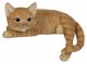 Vivid Arts Real Life Laying Ginger Cat (Size D)