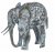 Smart Solar Metal Silhouette - Elephant