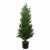 Leaf Design 120cm Artificial Cypress Topiary