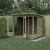 Forest Garden 7x5 4Life Overlap Pent Pressure Treated Summerhouse