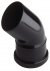 Oase Connection Elbow 75mm 45 Degree Bend (Black)