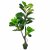 Leaf Design 120cm (4ft) Large Artificial Fiddle Fig Tree Ficus Evergreen Plant