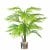 Leaf Design 130cm Artificial Areca Palm Tree (XL With Silver Metal Planter)