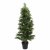 Leaf Design 130cm Artificial Cedar Cypress Artificial Bushy Topiary Tree UV Protected