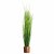 Leaf Design 130cm Artificial Onion Grass Plant with Copper Metal Plater