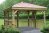 Forest Garden 3.5m Square Wooden Gazebo with Cedar Roof (No Base)