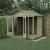 Forest Garden 7x5 Beckwood Apex Summerhouse with Double Door (Installation Included)