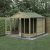 Forest Garden 8x10 Beckwood Apex Summerhouse with Double Door (Installation Included)