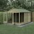 Forest Garden 8x12 Beckwood Apex Summerhouse with Double Door (Installation Included)