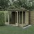 Forest Garden 7x5 Beckwood Pent Summerhouse with Double Door (Installation Included)
