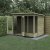 Forest Garden 8x6 Beckwood Pent Summerhouse with Double Door (Installation Included)