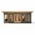 Shire 20x8 Cali Pent Home Garden Office With Storage