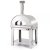Fontana Mangiafuoco Stainless Steel Gas Pizza Oven With Trolley
