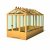 Shire 6x12 Holkham Dip Treated Wooden Greenhouse