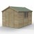 Timberdale 12x8 Tongue and Groove Pressure Treated Apex Wooden Garden Shed (Installation Included)