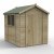Timberdale 8x6 Tongue and Groove Pressure Treated Apex Wooden Garden Shed (Installation Included)