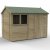 Timberdale 10x6 Tongue and Groove Pressure Treated Reverse Apex Wooden Garden Shed