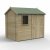 Timberdale 8x6 Tongue and Groove Pressure Treated Reverse Apex Wooden Garden Shed