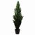 Leaf Design 120cm Artificial Cedar Cypress Topiary UV Resistant