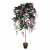 Leaf Design 150cm Artificial Light Pink Wisteria Tree