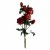 Leaf Design 6 x 60cm Artificial Red Rose Flower Sprays (24 Flowers 18 Buds)