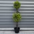 Leaf Design 90cm Artificial Green Double Ball Topiary Tree