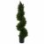 Leaf Design 120cm Premium Artificial Spiral Cypress with Pot