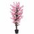 Leaf Design 120cm Artificial Pink Blossom Tree