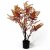 Leaf Design 70cm Artificial Autumn Orange Fern Tree Plant