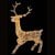 Premier 1.4m Soft Acrylic Stag with 300 Twinkling Warm White LEDS