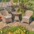 LG Outdoor Monte Carlo Sand 2 Seat Dining Set