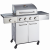 Outback Meteor 4 Burner Stainless Steel Gas BBQ