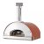 Fontana Mangiafuoco Build in Rosso Wood Pizza Oven 