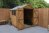 Forest Garden 8x6 Apex Overlap Dipped Wooden Garden Shed With Double Door 