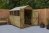 Forest Garden 8x6 Apex Overlap Pressure Treated Wooden Garden Shed with Double Door (Installation Included)