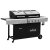 Outback Dual Fuel 4 Burner Gas and Charcoal BBQ