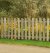 Forest Garden 6ft x 3ft Pressure Treated Heavy Duty Pale Picket Fence Panel 1.83m x 0.9m