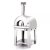 Fontana Margherita Stainless Steel Gas Pizza Oven with Trolley