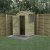 Forest Garden Beckwood Shiplap Pressure Treated 4x3 Apex Shed (Installation Included)