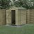 Forest Garden Beckwood Shiplap Pressure Treated 4x6 Apex Shed (No Window)