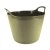 Town & Country 40L Round Plastic Flexi-Tub (Olive)