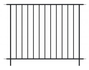 Panacea Abbey Road Fence Section (Black)