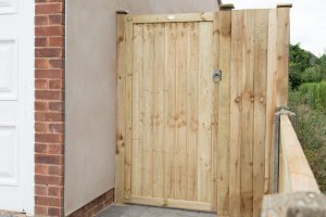 Forest Garden 6ft Pressure Treated Featheredge Gate (1.80m High)
