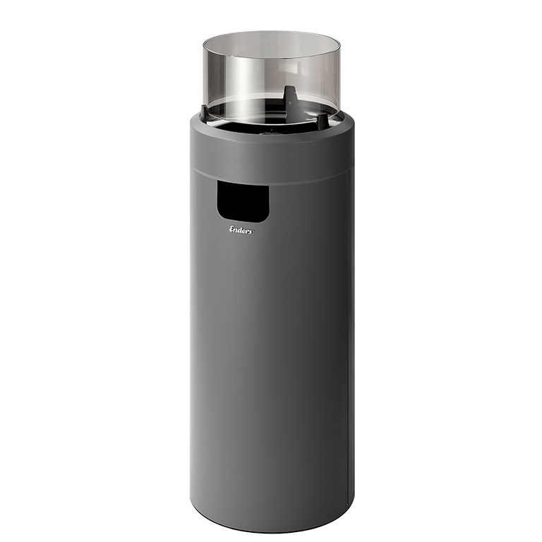 Enders Large Nova LED Flame Gas Patio Heater (Grey)