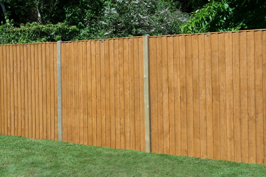 Forest Garden Featheredge Fence Panel 6ft x 6ft (1.83m x 1.85m)